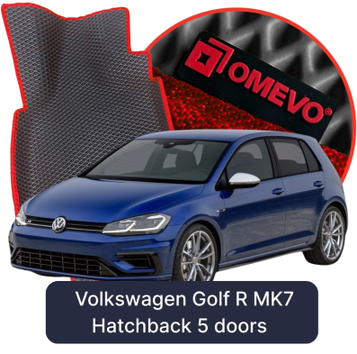 EVA Bilmatter OMEVO til Volkswagen Golf R MK7 7 gen Hatchback 5-doers (2012–2020)