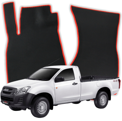 EVA bilmåtter OMEVO til Isuzu D-MAX Single Cab (2-sæders) 3 gen Pick-up (2019-2025)