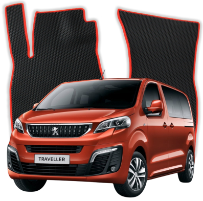 EVA bilindermåtter OMEVO til Peugeot Traveller Long Business Vip 7-Personers 3 gen Minivan (2016-2025)