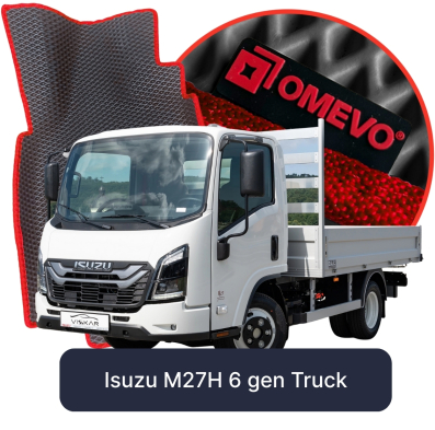 EVA bilindermåtter OMEVO til Isuzu M27H 6. generation Truck (2006-2025)