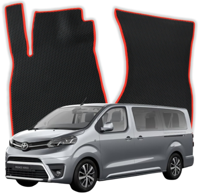 EVA bilmåtter til Toyota ProAce Verso 9 Sæder 1 gen Varevogn Lang (2016-2024)