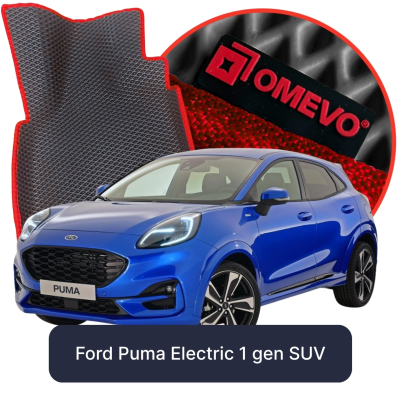 EVA bils-måtter OMEVO til Ford Puma Elektrisk 1 gen SUV (2019-2025)
