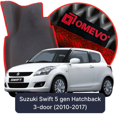 EVA bilgummimåtter OMEVO til Suzuki Swift 5 gen Hatchback 3-dørs (2010-2017)