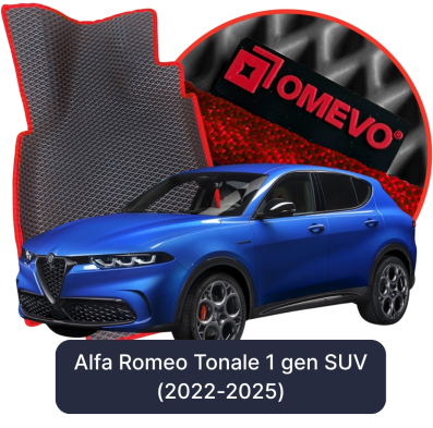 EVA bilgummimåtter OMEVO til Alfa Romeo Tonale 1 gen SUV (2022-2025)