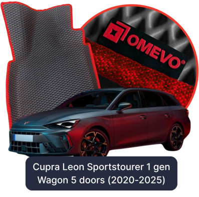 EVA bilgummimåtter OMEVO til Cupra Leon Sportstourer 1 gen Kombi 5-dørs (2020-2025)