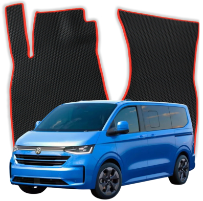 EVA bilgummimåtter OMEVO til Volkswagen Transporter 9-sæders L2 T7 7 gen Van 5-dørs (2024-2025)