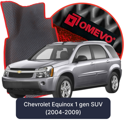 EVA bilgummimåtter OMEVO til Chevrolet Equinox 1 gen SUV (2004-2009)