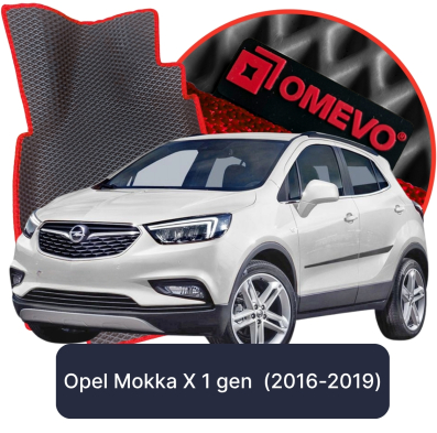 EVA bilgummimåtter OMEVO til Opel Mokka X 1 gen (2016-2019)
