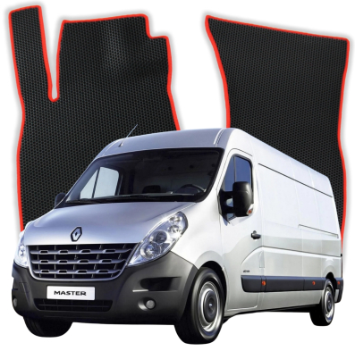 EVA bilgummimåtter OMEVO til Renault Master 2-sæders Long cab 3 gen Van (2010-2023)