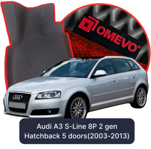 Audi A3 S-Line 8P 2 gen Hatchback 5 døre (2003-2013)