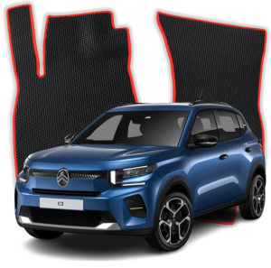 EVA bilmåtter til Citroën C3 PLUS Hybrid 4 gen Hatchback 5 døre (2024-2025)