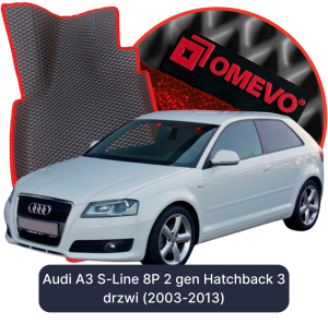 Audi A3 S-Line 8P 2 gen Hatchback 3 døre (2003-2013)