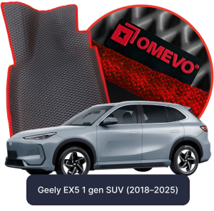 OMEVO 5D Pro EVA Bilmåtter til Geely EX5 1. generation SUV (2018–2025)