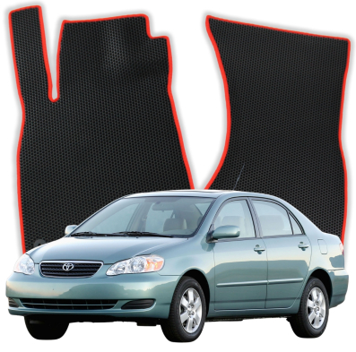 EVA bilgummimåtter OMEVO til Toyota Corolla E120 9 gen Sedan USA-version (2001-2007)
