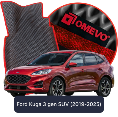 EVA bilgummimåtter OMEVO til Ford Kuga Active X 3 gen SUV (2019-2025)