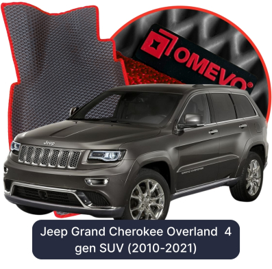 EVA bilgummimåtter OMEVO til Jeep Grand Cherokee Overland 4 gen SUV (2010-2021)
