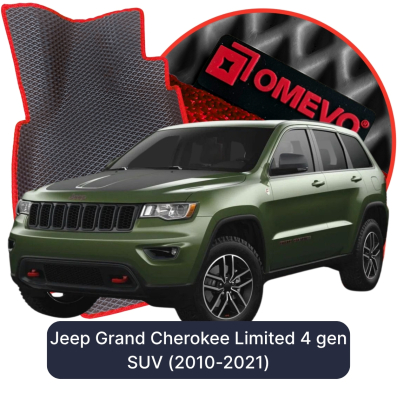 EVA bilgummimåtter OMEVO til Jeep Grand Cherokee Limited 4 gen SUV (2010-2021)
