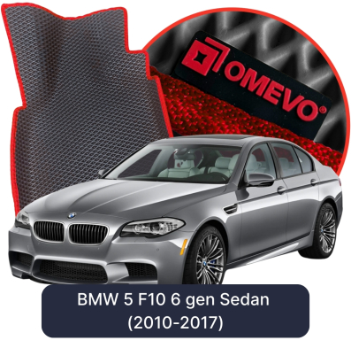 EVA bilgummimåtter OMEVO til BMW 5 F10 6 gen Sedan (2010-2017)
