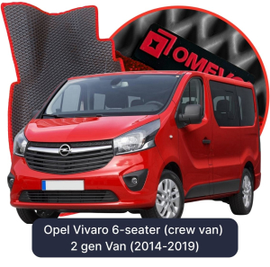 Opel Vivaro 6-sæders (mandskabsvogn) 2 gen Van (2014-2019)