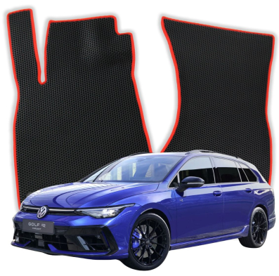 EVA bilgummimåtter OMEVO til Volkswagen Golf R MK8 8 gen Kombi 5 døre (2019-2025)