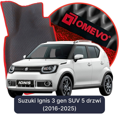 EVA bilgummimåtter OMEVO til Suzuki Ignis 3 gen SUV (2016-2025)