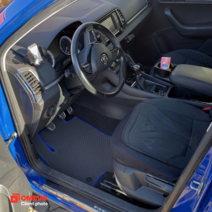 EVA bilmåtter til Škoda Karoq NU7 1 gen SUV (2017-2025)