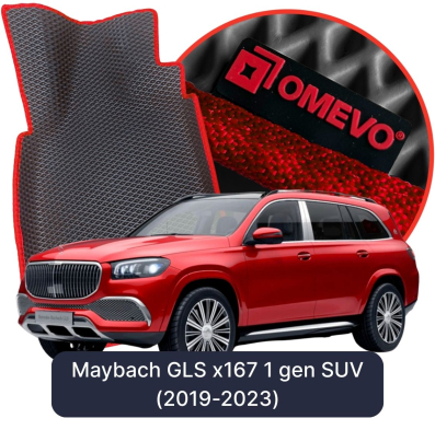EVA bilgummimåtter OMEVO til Maybach GLS x167 1. generation SUV (2019-2023)