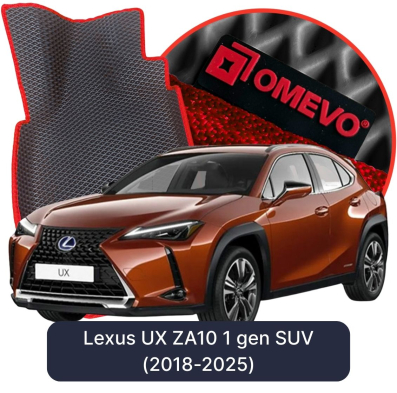 EVA bilgummimåtter OMEVO til Lexus UX ZA10 1. gen SUV (2018-2025)