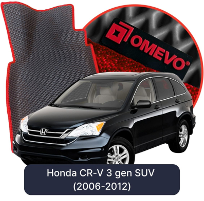 EVA bilgummimåtter OMEVO til Honda CR-V 3. generation SUV (2006-2012)
