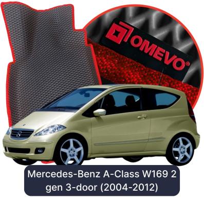 EVA bilgummimåtter OMEVO til Mercedes-Benz A-Class W169 2 gen Hatchback 3-dørs (2004-2012)