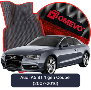 OMEVO 5D Pro EVA Bilmåtter til Audi A5 8T 1 gen Coupe (2007-2016)