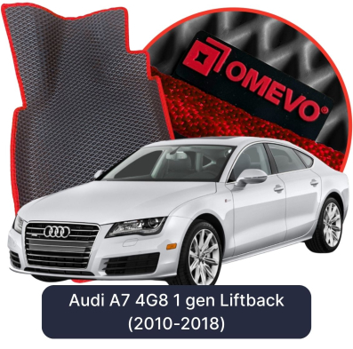 EVA bilgummimåtter OMEVO til Audi A7 4G8 1 gen Liftback (2010-2018)