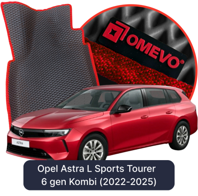 EVA bilgummimåtter OMEVO til Opel Astra L Sports Tourer 6. gen Kombi (2022-2025)