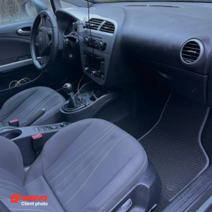 EVA bilgummimåtter OMEVO til Seat Leon 1P 2 gen Hatchback 5 døre (2005-2012)