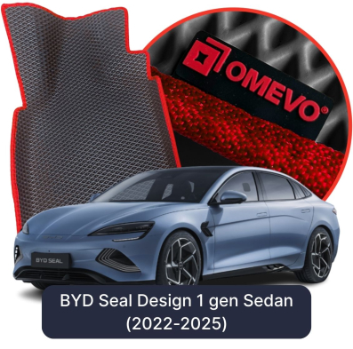 EVA bilgummimåtter OMEVO til BYD Seal Design 1 gen Sedan (2022-2025)