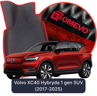 EVA bilgummimåtter OMEVO til Volvo XC40 Hybrid 1. gen (2017-2025)