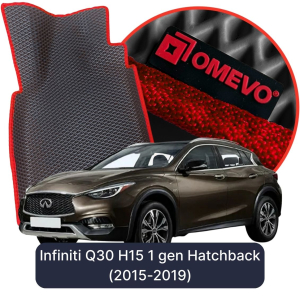 OMEVO 5D Pro EVA Bilmåtter til Infiniti Q30 H15 1. generation Hatchback (2015-2019)