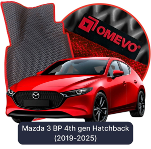 OMEVO 5D Pro EVA Bilmåtter til Mazda 3 BP 4. gen Hatchback (2019-2025)