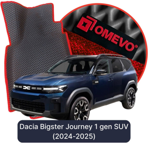 OMEVO 5D Pro EVA Bilmåtter til Dacia Bigster Journey 1. gen SUV (2024-2025)