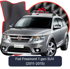 OMEVO 5D Pro EVA Bilmåtter til Fiat Freemont 1. gen SUV (2011-2015)