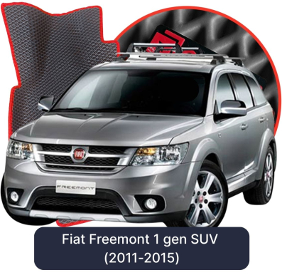 EVA bilgummimåtter OMEVO til Fiat Freemont 1. gen SUV (2011-2015)