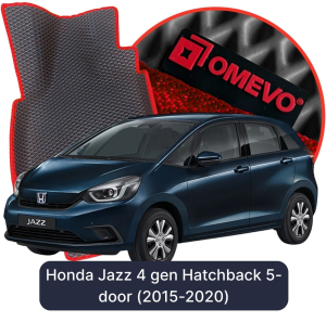 OMEVO 5D Pro EVA Bilmåtter til Honda Jazz 4 gen Hatchback 5-dørs (2015-2020)