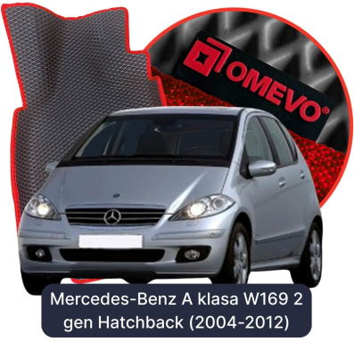 EVA bilgummimåtter OMEVO til Mercedes-Benz A-klasse W169 2 gen Hatchback 5-dørs (2004-2012)