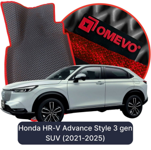 OMEVO 5D Pro EVA Bilmåtter til Honda HR-V Advance Style 3. generation SUV (2021-2025)
