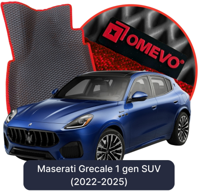 EVA bilgummimåtter OMEVO til Maserati Grecale 1. gen SUV (2022-2025)