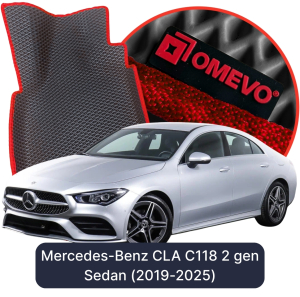 OMEVO 5D Pro EVA Bilmåtter til Mercedes-Benz CLA C118 Hybrid 2 gen Sedan (2019–2025)