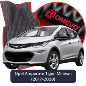 OMEVO 5D Pro EVA Bilmåtter til Opel Ampera-e 1 gen Minivan (2017-2020)