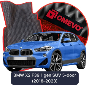 OMEVO 5D Pro EVA Bilmåtter til BMW X2 F39 1 gen SUV 5-dors (2018–2023)