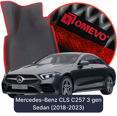 EVA bilgummimåtter OMEVO til Mercedes-Benz CLS C257 3. gen Sedan (2018-2023)