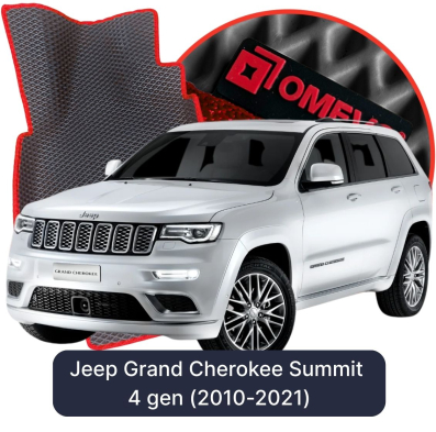 EVA bilgummimåtter OMEVO til Jeep Grand Cherokee Summit 4 gen SUV (2010-2021)